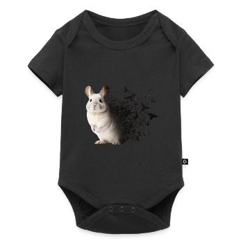 Chinchilla - Body à manches courtes Premium Bébé - noir - Devant