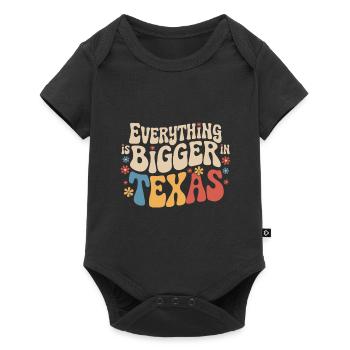 Texas State Texans Texas - Baby Premium short-sleeve bodysuit - black - Front