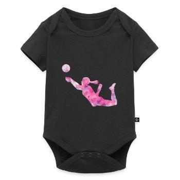 volley-ball - Body à manches courtes Premium Bébé - noir - Devant