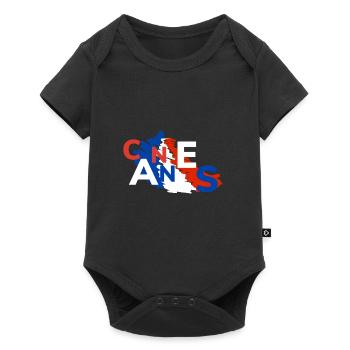 Cannes Bébé - Body à manches courtes Premium Bébé - noir - Devant