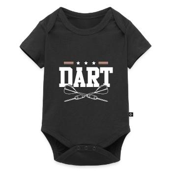 Darts Darts - Baby Premium short-sleeve bodysuit - black - Front
