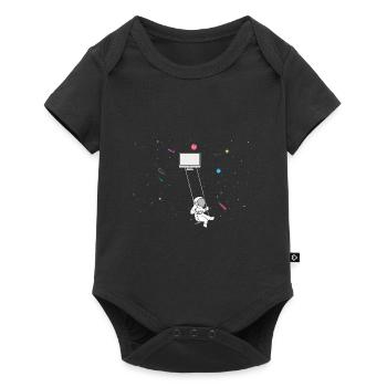 Cybersecurity Design for Hackers and Cyber Security - Baby Premium short-sleeve bodysuit - black - Front