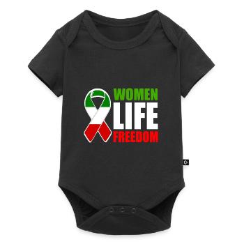 Women life freedom - Baby Premium short-sleeve bodysuit - black - Front