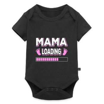 Maman Chargement Maman Mères Maman Maman Fête des mères - Body à manches courtes Premium Bébé - noir - Devant