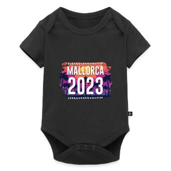 Majorque 2023 - Body à manches courtes Premium Bébé - noir - Devant