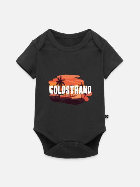 Goldstrand - Baby Premium Kurzarmbody - Schwarz