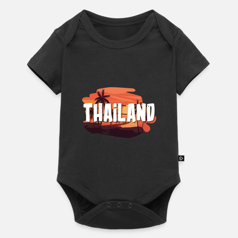Thaïlande - Body à manches courtes Premium Bébé - noir