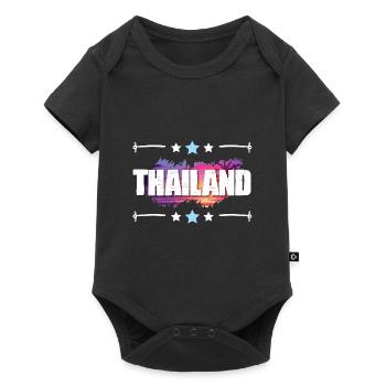Thailand - Baby Premium short-sleeve bodysuit - black - Front