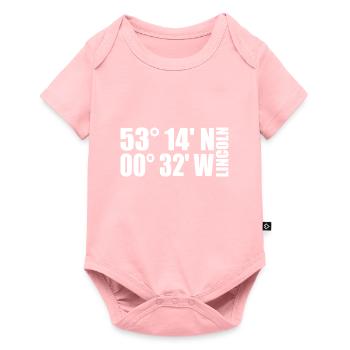 Coordonnées Lincoln - Body à manches courtes Premium Bébé - rose - Devant