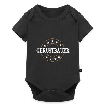 Gerüstbauer Beruf - Baby Premium Kurzarmbody - Schwarz - Vorne