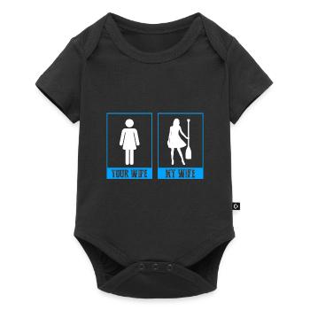 Chinese Boat Race for Dragon Boat Trainers - Baby Premium short-sleeve bodysuit - black - Front