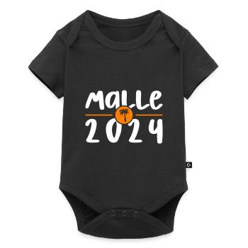 Malle 2024 - Body à manches courtes Premium Bébé - noir - Devant