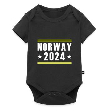 Norway 2024 - Baby Premium short-sleeve bodysuit - black - Front