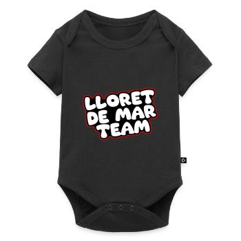 Lloret De Mar Team - Baby Premium Kurzarmbody - Schwarz - Vorne