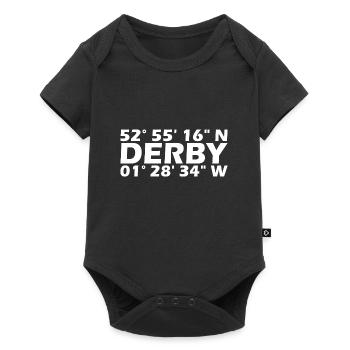 Derby Coordinates - Baby Premium short-sleeve bodysuit - black - Front