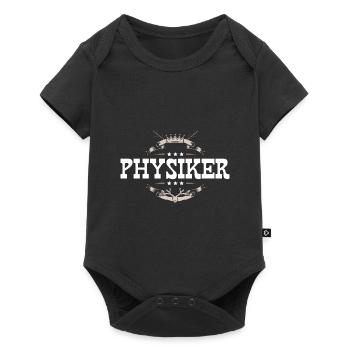 Physiker Beruf - Baby Premium Kurzarmbody - Schwarz - Vorne