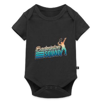 Tournoi de badminton Squad Funny Hobby Sports - Body à manches courtes Premium Bébé - noir - Devant