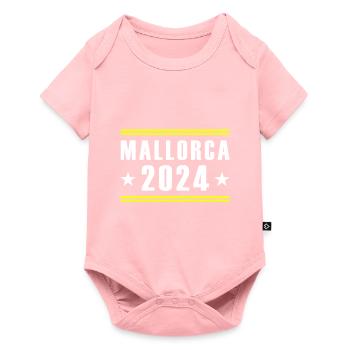 Majorque 2024 - Body à manches courtes Premium Bébé - rose - Devant
