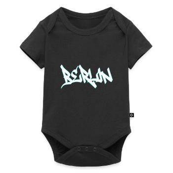 Berlin - Baby Premium Kurzarmbody - Schwarz - Vorne