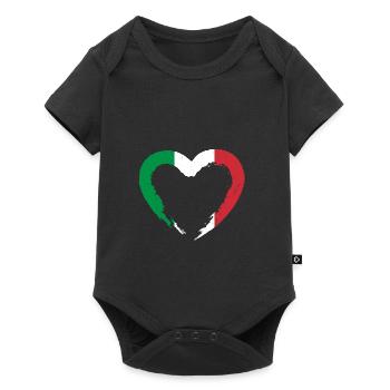 Italie - Body à manches courtes Premium Bébé - noir - Devant