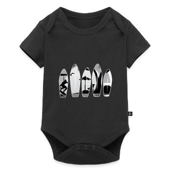 Planche de surf Été Plage Surf Surfboard - Body à manches courtes Premium Bébé - noir - Devant