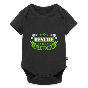 Animals Rescue Save the Abandoned Animal Shelter - Baby Premium short-sleeve bodysuit - black - Front