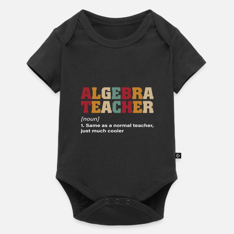 Funny Math Quote Math Teacher Math Sayings - Baby Premium short-sleeve bodysuit - black