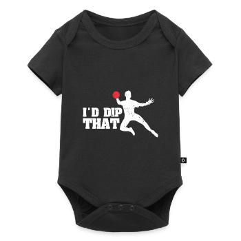 Dodgeball for Dodgeball Player and Gaga Ball - Baby Premium short-sleeve bodysuit - black - Front
