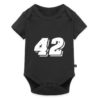 42 Number Symbol - Baby Premium short-sleeve bodysuit - black - Front