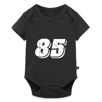 85 number symbol - Baby Premium short-sleeve bodysuit - black - Front