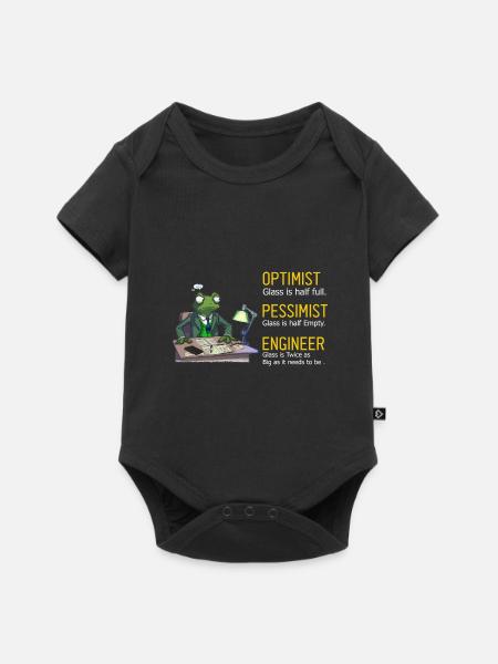 Kernenergie Spruch für Kernenergie - Baby Premium Kurzarmbody - Schwarz