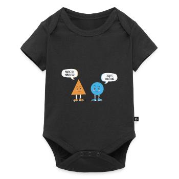 Funny Math Quote Math Teacher Math Sayings - Baby Premium short-sleeve bodysuit - black - Front