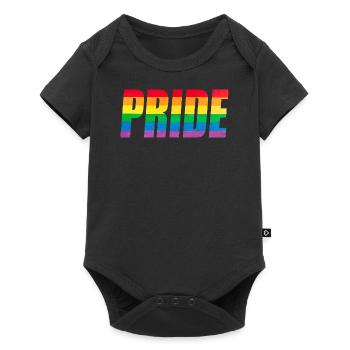 Graphique Rainbow Pride - Body à manches courtes Premium Bébé - noir - Devant