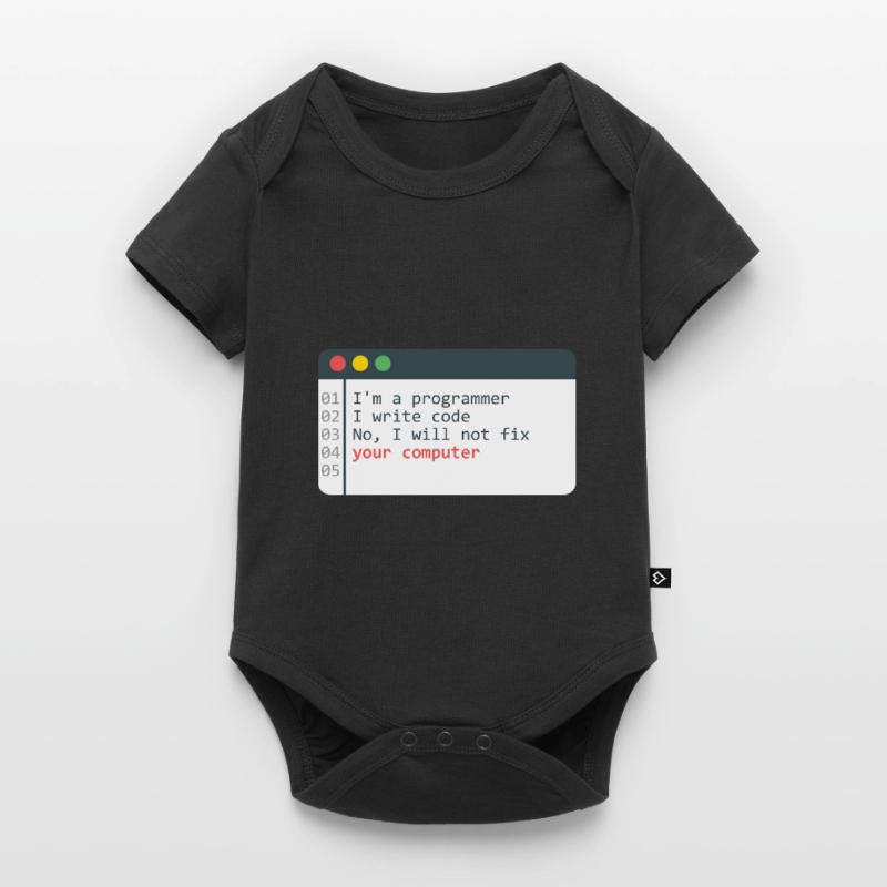 Programmierer HTML Computer Coder Codierung Programmierung Baby Premium Kurzarmbody