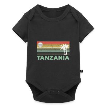 Tanzanie Tanzanie Cadeau pour les Tanzaniens Tanzanie - Body à manches courtes Premium Bébé - noir - Devant