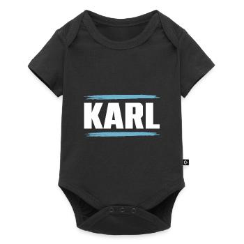 Karl - Body à manches courtes Premium Bébé - noir - Devant