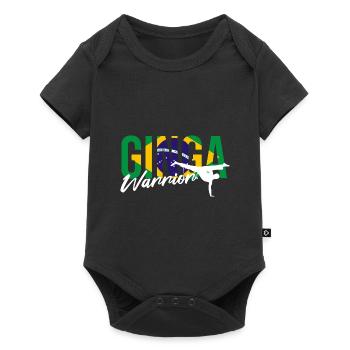 Dicton de danse afro-brésilienne pour la Capoeira - Body à manches courtes Premium Bébé - noir - Devant