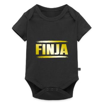 Jennifer - Baby Premium short-sleeve bodysuit - black - Front