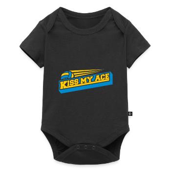 Volleyball Beach Volleyball - Baby Premium short-sleeve bodysuit - black - Front