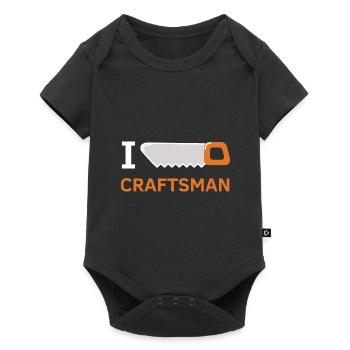 J’adore les artisans - Body à manches courtes Premium Bébé - noir - Devant