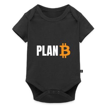 Plan B Bitcoin - Body à manches courtes Premium Bébé - noir - Devant