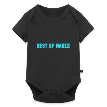 GRANNY. MOTHER'S DAY. HAPPY GRANNY'S DAY. I LOVE YOU - Baby Premium short-sleeve bodysuit - black - Front