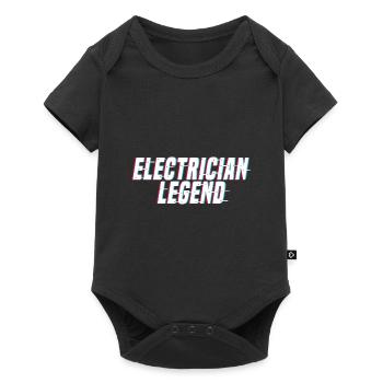 Electricien Legend Craftsman Voltage Electro - Body à manches courtes Premium Bébé - noir - Devant