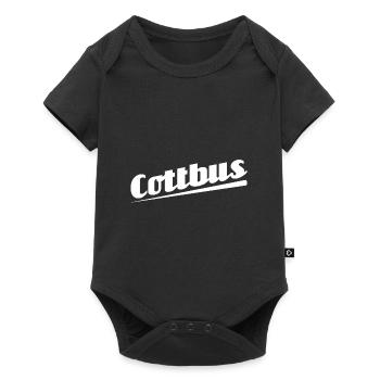 Cottbus - Textdesign mit Stadtnamen - Baby Premium Kurzarmbody - Schwarz - Vorne
