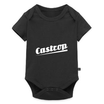 Castrop - Textdesign mit Stadtnamen - Baby Premium Kurzarmbody - Schwarz - Vorne