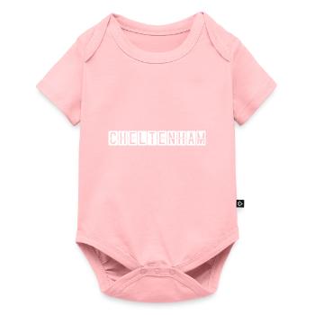 Cheltenham Airport sign - Baby Premium short-sleeve bodysuit - rose - Front
