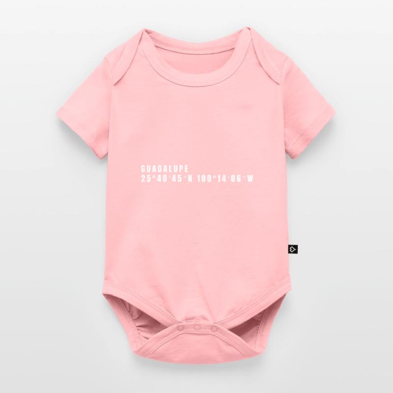 Nuevo León, Mexico Coordinates Baby Premium short-sleeve bodysuit