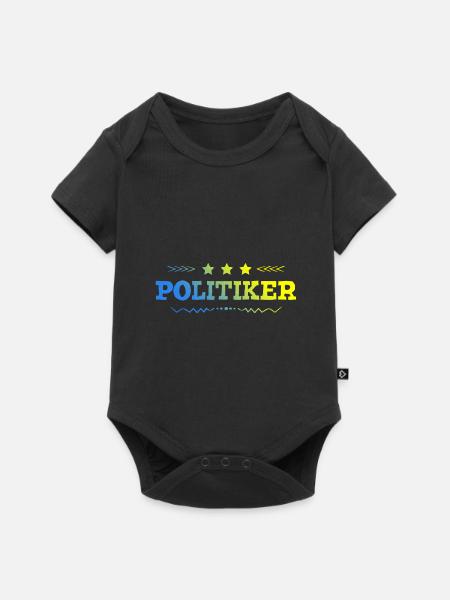 Politiker Beruf - Baby Premium Kurzarmbody - Schwarz