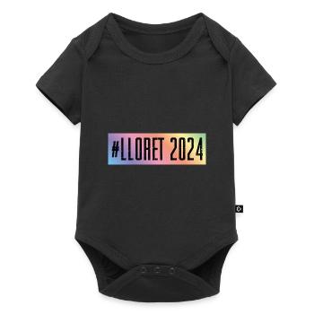 Lloret De Mar 2024 Colorful - Baby Premium short-sleeve bodysuit - black - Front