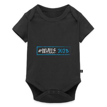 Malle 2023 - Baby Premium short-sleeve bodysuit - black - Front